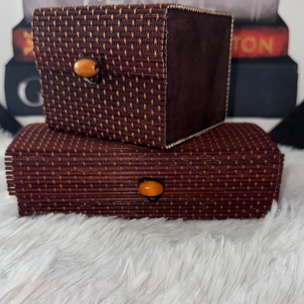 Brown Textured Boxes - Picture 5 of 5
